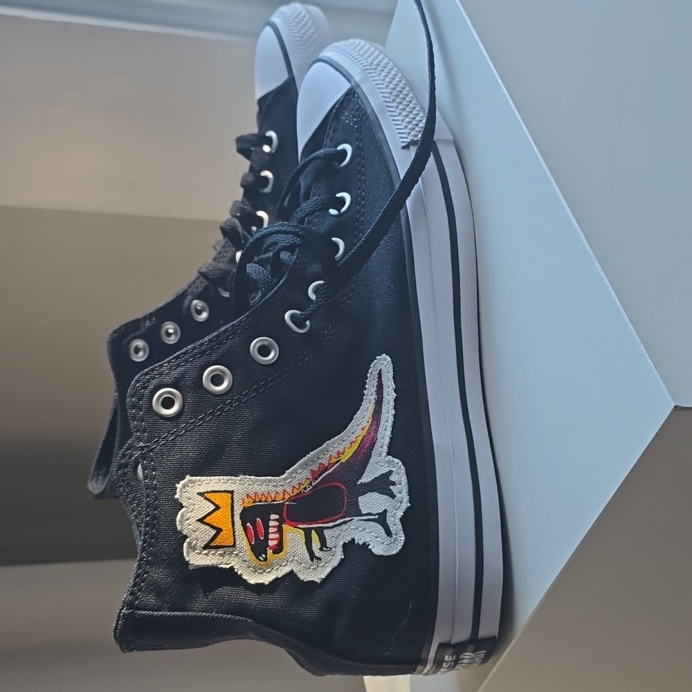 Converse x Jean-Michel Basquiat Chuck taylor All Star Hi sneakers in black